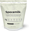 Spacemilk Premium Vanilla Protein Powder Vegan 4.24g BCAAs Non-GMO Gluten Free (1.29 lbs)