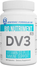 Systemic Formulas DV3 BioNutriment Vitamin D3 Plus Immune Support