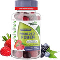 Mixed Berry Flavored Prebiotic Fiber Gummies - Supports Digestive System Through Gut Cleansing and Constipation Relief - Assists with Weight Loss Plan - Great Tasting and Easy to Swallow