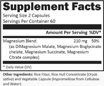 Magnesium Complex 120 caps.