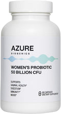 Probiotics for Women 50 Billion CFU 5 Lactobacillus Strains Digestion Vaginal Immune &amp Mood Health Support* Non-GMO Gluten-Free 60 Caps
