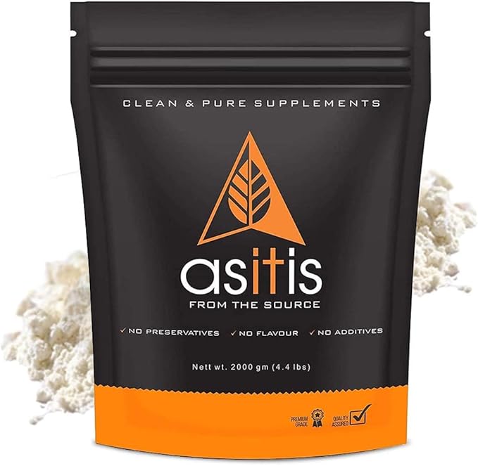 AS-IT-IS Nutrition Whey Protein Isolate 90% - 2 Kg/70.5 Oz | Protein 27g &amp Bcaa 5.9g Per Serving Fast Absorption Perfect as Post-workout Nutrition Cross-flow Microfiltered
