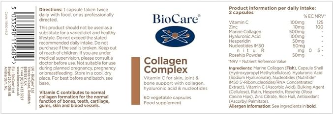 BIOCARE Collagen Complex 60 CT