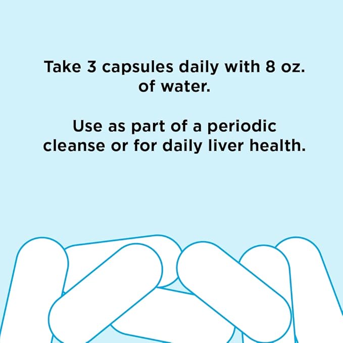 nbpure Liver Fend Liver Detox and Cleanse Milk Thistle and Liver Support Supplement 90 Count