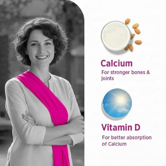 Calcium Total Chewables (60s) | Vitamin D &amp Calcium (Veg) to Support Strong Joints &amp Muscles | Leading Calcium Supplement