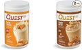 Quest Nutrition Salted Caramel Protein Powder 26g Protein 1g Sugar Low Carb Gluten Free 1.6 Pounds 24 Servings &amp Peanut Butter Protein Powder 23g Protein 1g Sugar Low Carb Gluten Free