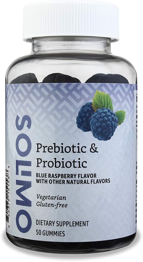 Amazon Basics Adult Multivitamin (150 Gummies) and Prebiotic &amp Probiotic Gummies (50 Gummies)