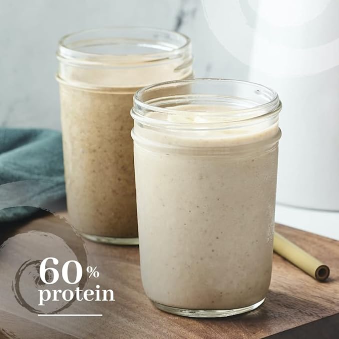 ANCESTRAL Organics Vegan Protein Powder Sacha Inchi Certified Organic Superfood - 17g Plant Based Protein - Nutrient Rich - Gluten Free Dairy Free Sugar Free - 1.1lb