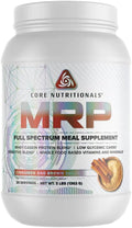 Core Nutritionals Platinum MRP Full Spectrum Meal Replacement Sustained Release for All Day Amino Acid Support 27G Protein 20 Servings (Cinnamon and Brown Sugar)