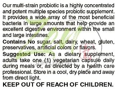Zen Supplements - Suprema-Dophilus - 5 Billion CFU Probiotic - 8 Strains - Shelf Stable and Acid Resistant - Supports Gastrointestinal &amp Immune Health 60-Caps