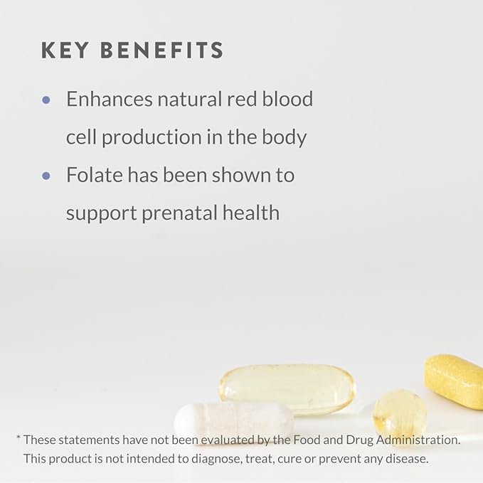 Holistic Health Folinic + 30 Capsules