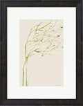 Thistle and Thatch by Kamdon Kreations Framed Art Print Wall Picture Espresso Brown Frame 15 x 19 inches