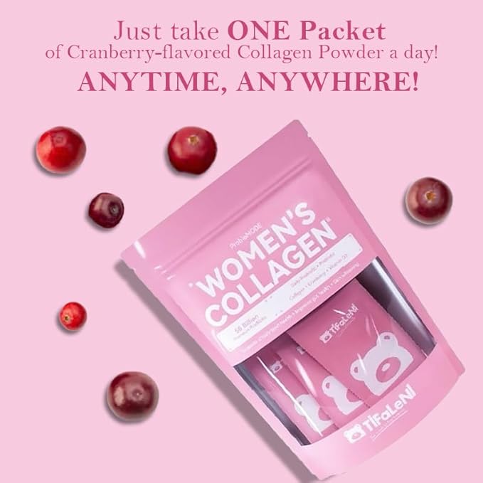 Collagen from Bovine Peptides Powder Probiotics &amp Prebiotics Vitamin D3 Naturally-Sourced Hydrolyzed Collagen Powder - Hair Skin Nail and Joint Support - Collagen Supplements for Women