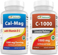 Best Naturals Calcium Magnesium with Vitamin D3 1500mg &amp Vitamin C 1000 mg