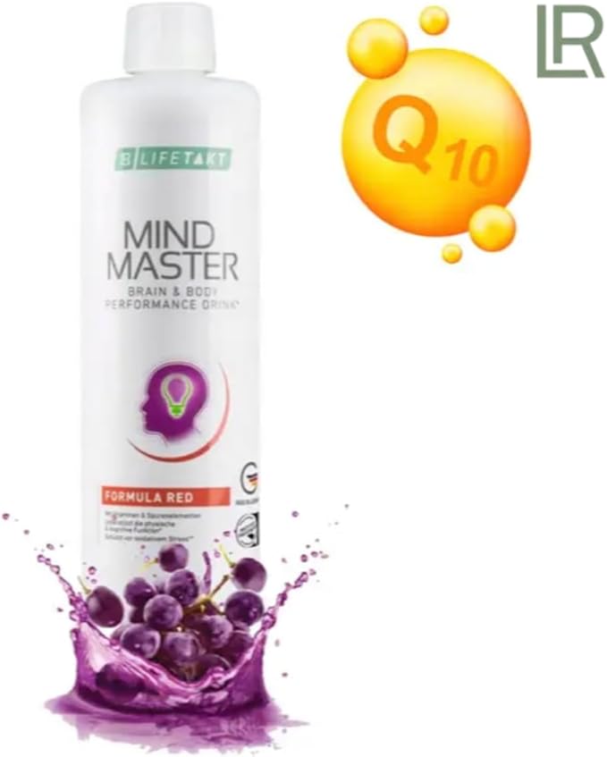 LR Health&ampBeauty Lifetakt Mind Master Formula Red Every Day Natural Treatment Women Men - 500 ml./16.9 fl.oz.