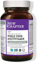 New Chapter Men's Multivitamin Every Man's One Daily 40+ Fermented with Probiotics + Saw Palmetto + B Vitamins + Vitamin D3 + Organic Non-GMO Ingredients - 24 Count