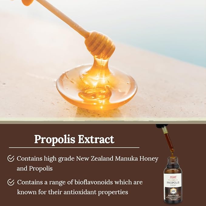 (Pack of 2) Hi Well Premium Propolis MGO 830+ Extract 30ml