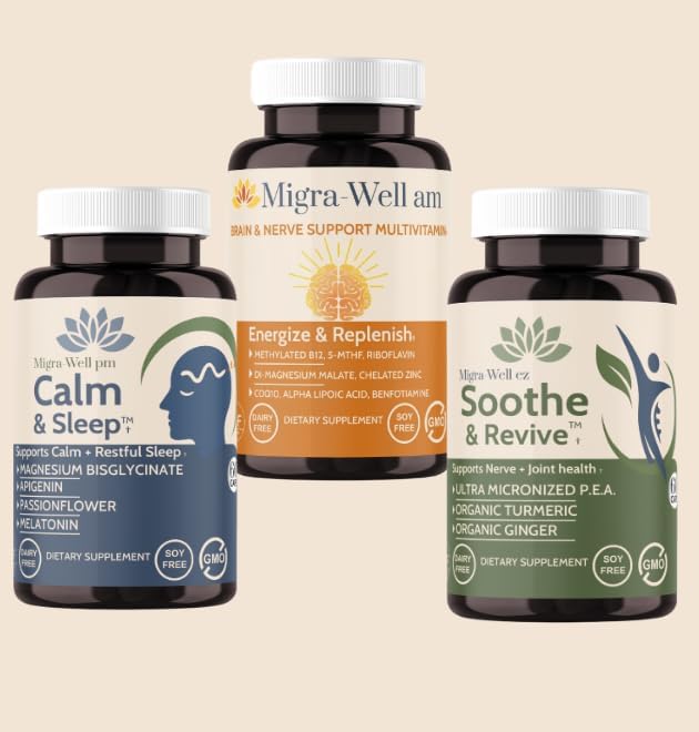 Migra-Well Complete Care Bundle – AM EZ &amp PM