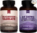 Natural Rhythm Magnesium Taurate 120 Capsules + Immune Booster Lozenges 60 Capsules Bundle