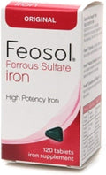 Feosol Ferrous Sulfate Iron Original Tablets 120 ea (Pack of 11)