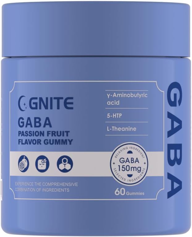 GABA Passion Fruit Flavor Gummy | 60 Gummies