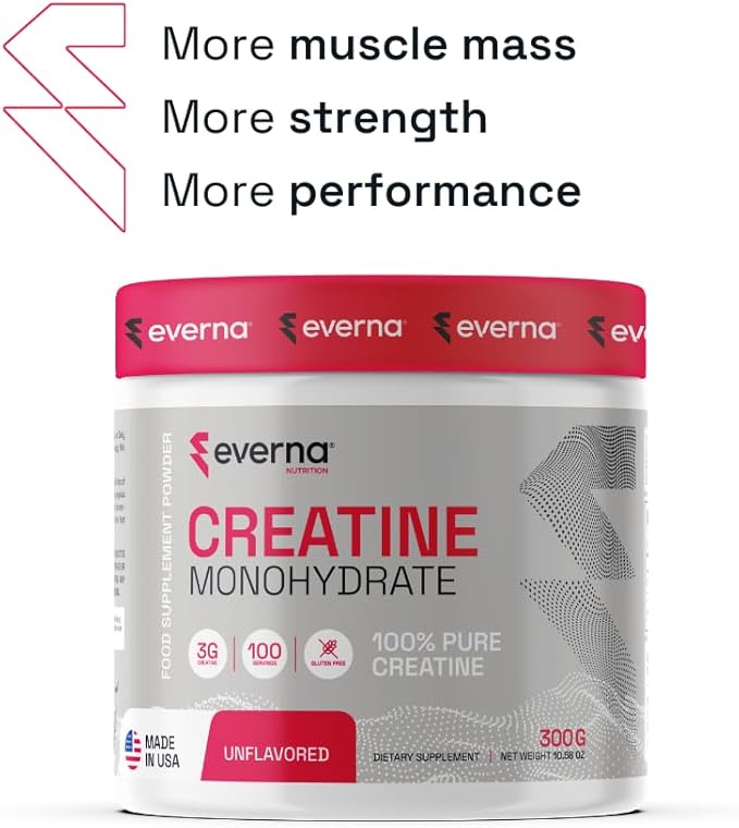 CREATINE MONOHYDRATE 100% Pure (Pack) | 21.16oz | 200 Servings | 600G