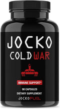 Jocko Fuel Immune Support Supplement - Elderberry with Zinc &amp Vitamin C for Adults - Immune Defense with Vitamin C D3 Superfoods Herbs &amp Minerals (90 Capsules)
