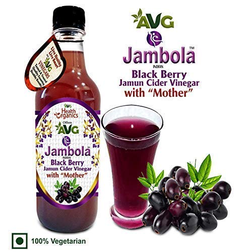 Seasol AVG Jambola- Jamun Vinegar with Mother Natural &amp Unfiltered- 500 ml