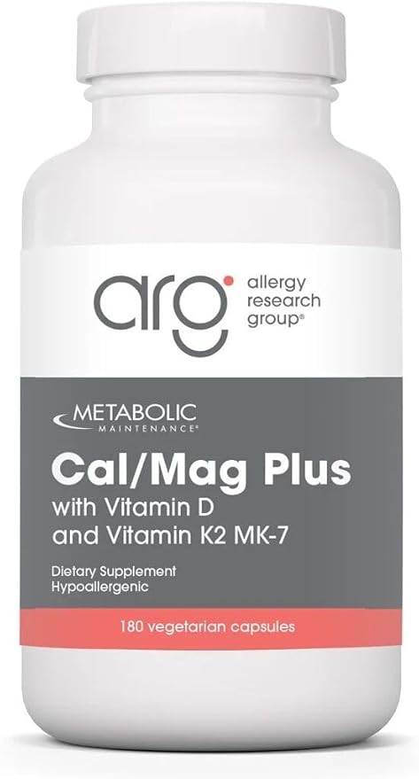Metabolic Maintenance - Cal/Mag Plus w/Vitamin D &amp K2 180 caps