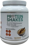 Rice Pudding Meal Replacement Shake 25 Servings Vegan Dairy-Free 20g Protein Collagen Convenient Nutrition for Weight Management