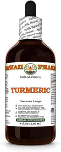 Turmeric (Curcuma Longa) Dry Rhizome Glycerite All Natural Vegan Lab Tested Alcohol-Free Liquid Extract - 4 fl.oz