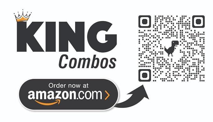 Protein coffee flavored smart size bottle + King Combo QR Code (Medium Vanilla Lovers)