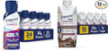 Ensure COMPLETE Nutrition Shake &amp Max Protein Nutrition Shake with 30g of Protein 1g of Sugar High Protein Shake Milk Chocolate 11 Fl Oz (Pack of 12) Liquid Halal