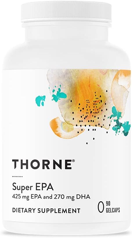 THORNE - Wellness Essentials Bundle - Omega-3 &amp Multivitamin Combo - Super EPA &amp Basic Nutrients 2/Day - 30 Servings