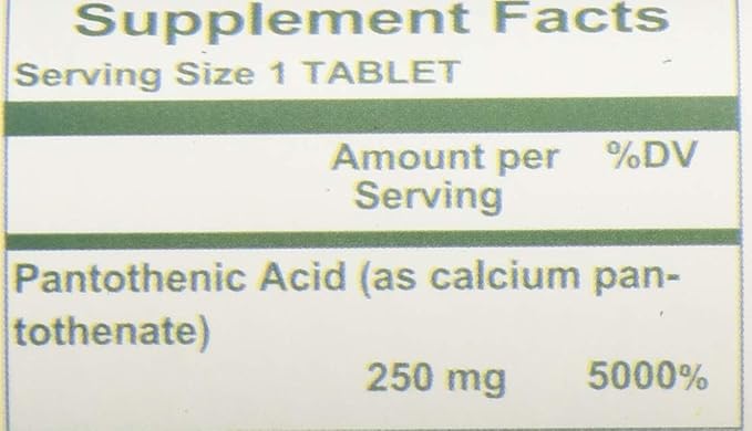Nutri-West - Pantothenic Acid 90 Tablets by Nutri-West
