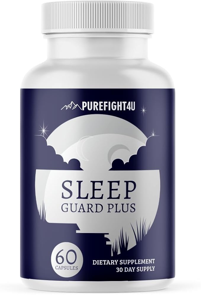 Sleep Guard Plus Promotes Relaxation &amp Restful Sleep Natural Sleep Support Supplement | Dietary Supplement - 60 Capsules