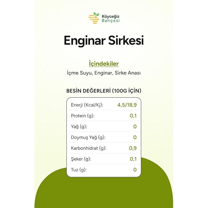 Natural Artichoke Vinegar 500ml