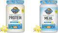 Garden of Life Organic Vegan Vanilla Protein Powder 22g Complete Plant Based Raw Protein &amp Vegan Protein Powder - Raw Organic Meal Replacement Shakes - Vanilla - Pea Protein