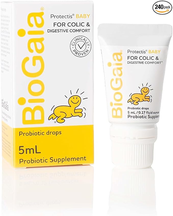 BioGaia Protectis Baby Digestive Health Probiotic Supplement Drops - 5ml Pack of 4
