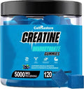 Creatine Monohydrate Gummies for Men &amp Women-5g of Creatine Monohydrate per Serving- Help Increase Strength and Build MuscleSugar FreeVeganBlueberry Flavor 120 Count
