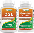 Best Naturals DGL Chewable 380 mg &amp Magnesium Glycinate 425 mg