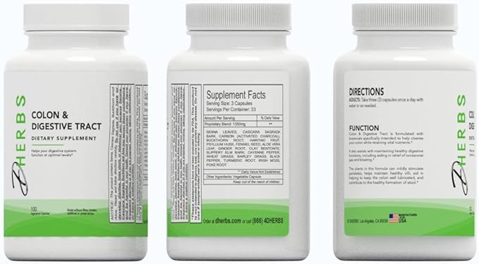 Dherbs Colon &amp Digestive Tract