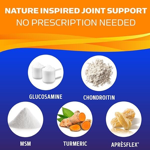 GNC TriFlex Turmeric Formula Improves Joint Comfort and Stiffness Promotes Mobility and Flexibility 60 Capsules