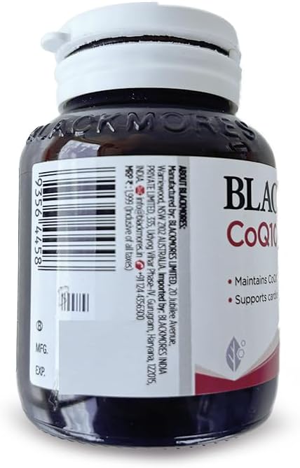 Blackmores CoQ10 | Australia's Most Trusted Vitamin Brand | Boosts Heart Health &amp Energy | High Absorption | 150mg Pack of 30 capsules