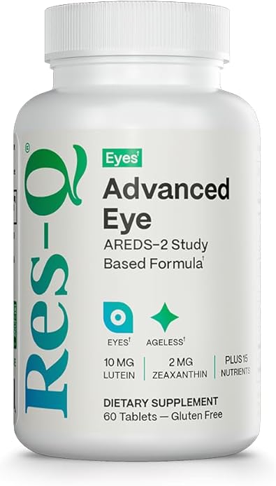 Res-Q Advanced Eye Support with 14 Critical Eye Nurtrients 60 tablets