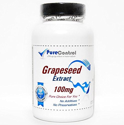 Grapeseed Extract 100mg // 200 Capsules // Pure // by PureControl Supplements