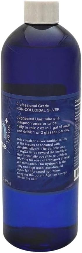 Bion SS Health Defense Silver Hydrosol Saturated with Ozone Liquid 16 Fl Oz