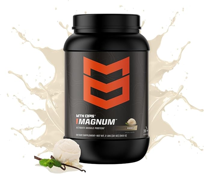 MTN OPS Creatine + Magnum Protein Vanilla Bundle