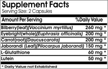 Macular Max for Seniors ~ 90 Capsules - No Additives ~ Naturetition Supplements