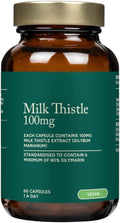 H and B Milk Thistle 100mg 60 Capsules